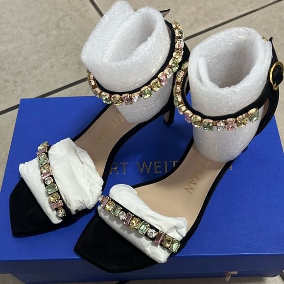 Stuart Weitzman Nunaked straight sandal - Picture 1 of 7